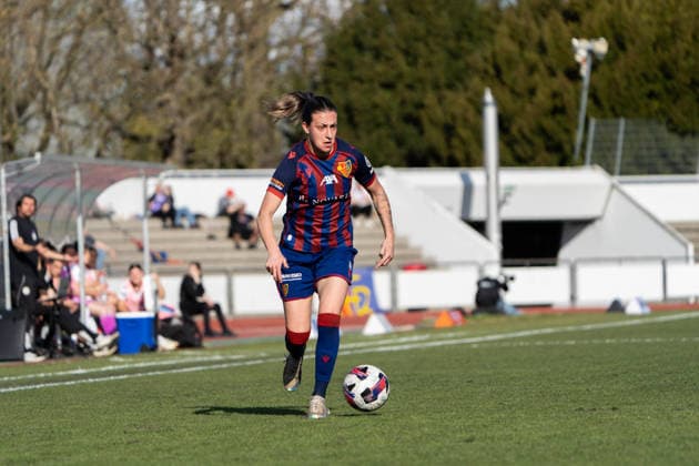 Switzerland: AXA Women s Super League: FC Basel vs Servette FC ChÃªnois FÃ minin, Leichtathletikstadion, Basel: Alice Ilaria Berti (30 FC Basel) Copyright: xMelinaxFeldges xSteinsiek.chx