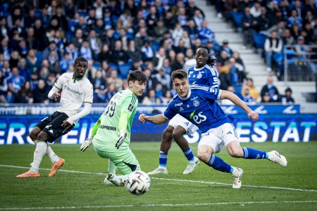 FOOTBALL : Racing Strasbourg (RCS) vs Nice - ligue 1 - Strasbourg - 04 04 26 Anselmino Aaron 5  Copyright: xelyxandroxcegarrax