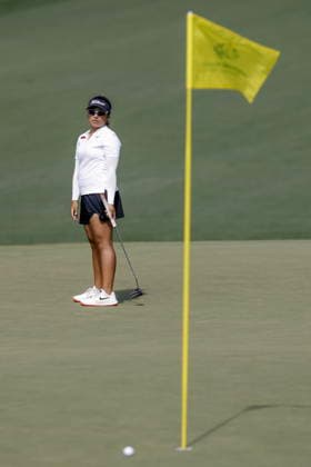 2026 Augusta National Women s Amateur golf tournament - Round 3 Maria Jose Marin of Colombia putts on the second hole during the final round of the 2026 Augusta National Women s Amateur golf tournament at the Augusta National Golf Club in Augusta, Georgia, USA, 04 April 2026. AUGUSTA GEORGIA United States  Copyright: xERIKxS.xLESSERx
