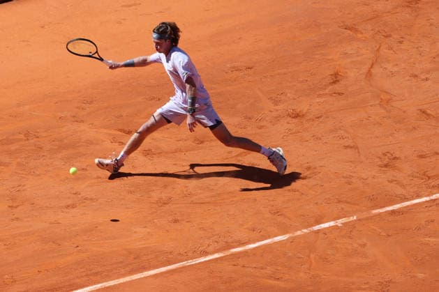 TENNIS : Bastide Medical UTS Nimes - 04 04 2026 NIMES, FRANCE : Â« Rublo Â» Andrey RUBLEV lors de la demi-finale du Bastide Medical UTS Nimes, 1er evenement du tournoi 2026 de l™Ultimate Tennis Showdown aux Arenes de Nimes, le 4 avril 2026. NimesFrance  Copyright: xValentinaxClaretx