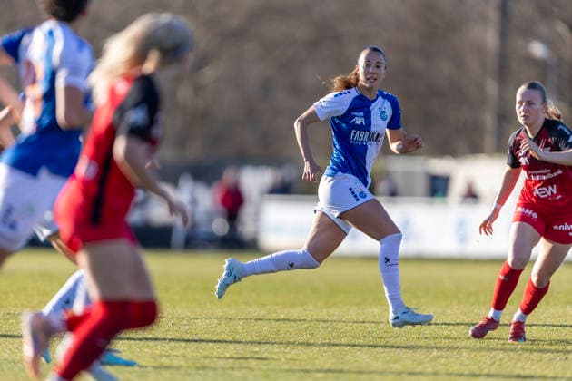 Switzerland: AXA Womens Super League 2025 26, GC Frauenfussball vs FC Aarau Frauen - GC Campus, Niederhasli: Marta Cazalla Garcia of GC Frauenfussball in action Copyright: xPascalxKesselmarkx