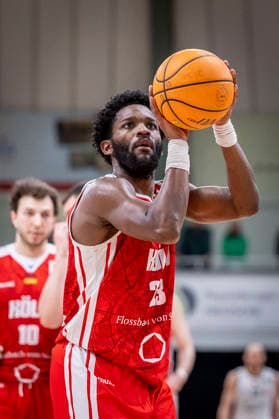 Barmer 2. Basketball Bundesliga ProA: Bayer Giants Leverkusen vs. RheinStars Koeln, 04.04.26 Leverkusen, 04.04.26 - Michael Jordan Miller (RheinStars Köln, 23) während des Spiels der Barmer 2. Basketball Bundesliga ProA: Bayer Giants Leverkusen vs. RheinStars Koeln in der Ostermann Arena in Leverkusen. Copyright: xBEAUTIFULxSPORTS LeahxKohringx