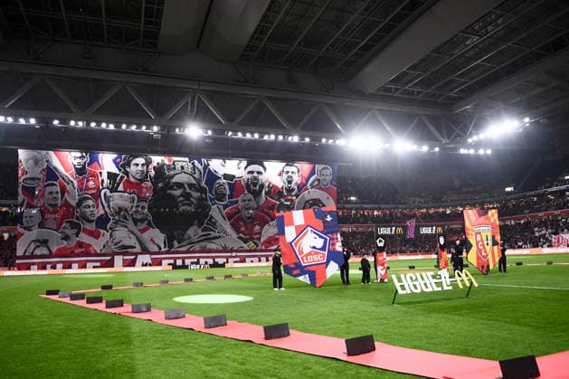 Lille OSC v RC Lens - Ligue 1 McDonald s 2025 2026 Illustration during the Ligue 1 McDonald s match between Lille and Lens at Stade Pierre Mauroy - Decathlon Arena on April 4, 2026 in Lille, France. Lille France  Copyright: xFEPx 776348341