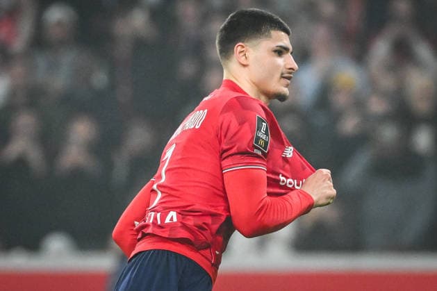 April 4, 2026, Villeneuve-D ascq, France, France: Matias FERNANDEZ-PARDO of Lille celebrates his goal during the Ligue 1 match between Lille OSC (LOSC) and RC Lens at Pierre Mauroy Stadium on April 04, 2026 in Villeneuve-d Ascq near Lille, France. Villeneuve-D ascq France - ZUMAm308 20260404_zsp_m308_016 Copyright: xMatthieuxMirvillex