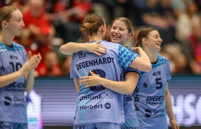 GER, Bad Langensalza, Thüringer HC vs HSG Bensheim Auerbach Flames, Alsco Handball Bundesliga Frauen, Handball, DHB, Spielzeit 2025 2026, Weststadthalle Bensheim, 22. Spieltag im Bild: Nina Engel (HSG Bensheim Auerbach Flames Frauen 6) DFB DFL REGULATIONS PROHIBIT ANY USE OF PHOTOGRAPHS AS IMAGE SEQUENCES AND OR QUASI-VIDEO, 04.04.2026 Copyright: HMBxMedia HendrikxHamelau