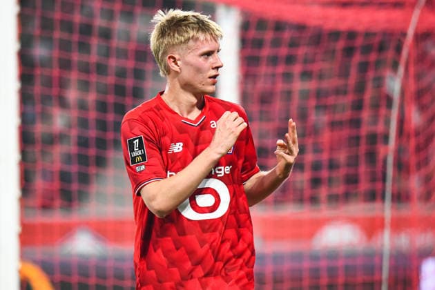 FOOTBALL : Lille OSC vs RC Lens - Ligue 1 - JournÃ e 28 - 04 04 2026 Hakon Arnar Haraldsson (Lille OSC) LilleFrance  Copyright: xBaptistexAutissierx