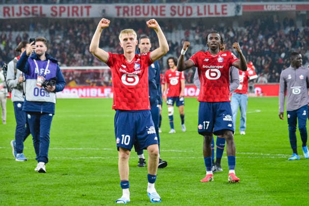 FOOTBALL : Lille OSC vs RC Lens - Ligue 1 - JournÃ e 28 - 04 04 2026 Hakon Arnar Haraldsson (Lille OSC) LilleFrance  Copyright: xBaptistexAutissierx