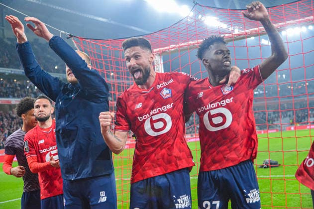 FOOTBALL : Lille OSC vs RC Lens - Ligue 1 - JournÃ e 28 - 04 04 2026 Olivier Giroud (Lille OSC) LilleFrance  Copyright: xBaptistexAutissierx