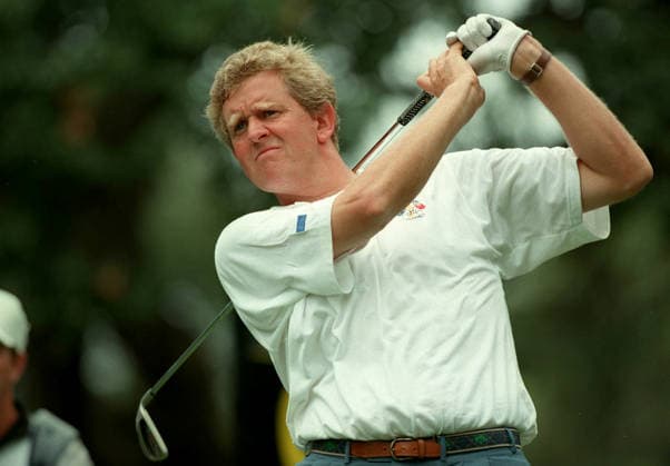 32nd Ryder Cup Matches, Practice Day Colin Montgomerie of Europe And Scotland plays a shot on a practice day during the 32nd Ryder Cup Matches at Valderrama Golf Club on September 25, 1997 in Sotogrande, Spain . Sotogrande Valderrama Golf Club Spain Spain Copyright: xAllstarxPicturexLibraryxLtdx