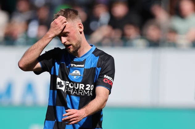 Klaas Sebastian , SpVgg Greuther Fürth-SC Paderborn 07 , 2.Bundesliga , Fußball , in Sportpark Ronhof Thomas Sommer Stadion, in Fürth , Bayern , Deutschland. April 05 , 2026 . Photo by: Davide Elias IPA Photo Pressefoto DENL Copyright: xDavidexEliasx