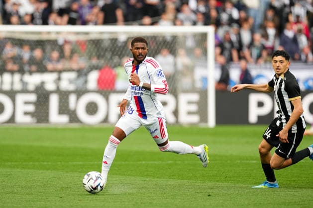 Angers SCO v Olympique Lyonnais - Ligue 1 McDonald s 2025 2026 98 Ainsley MAITLAND NILES (ol) during the Ligue 1 McDonald s match between Angers and Lyon at Stade Raymond Kopa on April 5, 2026 in Angers, France. Angers France  Copyright: xFEPx 776348344