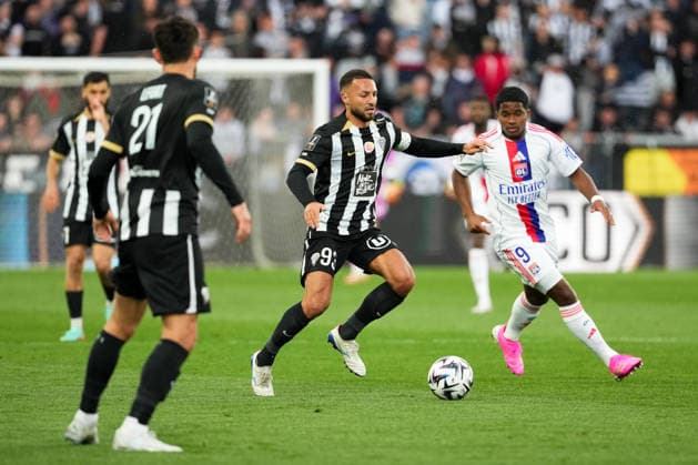 Angers SCO v Olympique Lyonnais - Ligue 1 McDonald s 2025 2026 93 Haris BELKEBLA (sco) during the Ligue 1 McDonald s match between Angers and Lyon at Stade Raymond Kopa on April 5, 2026 in Angers, France. Angers France  Copyright: xFEPx 776348344