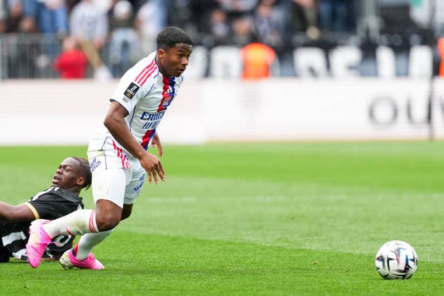 Angers SCO v Olympique Lyonnais - Ligue 1 McDonald s 2025 2026 09 ENDRICK Felipe Moreira de Sousa (ol) during the Ligue 1 McDonald s match between Angers and Lyon at Stade Raymond Kopa on April 5, 2026 in Angers, France. Angers France  Copyright: xFEPx 776348344