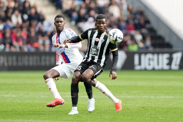 Angers SCO v Olympique Lyonnais - Ligue 1 McDonald s 2025 2026 35 Prosper PETER (sco) during the Ligue 1 McDonald s match between Angers and Lyon at Stade Raymond Kopa on April 5, 2026 in Angers, France. Angers France  Copyright: xFEPx 776348344