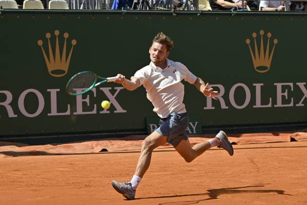 Tennis - Monte Carlo Rolex Masters 2026 - ATP, Tennis Herren - 05 04 2026 - Tennis - Monte Carlo Rolex Masters 2026 - ATP - 05 04 2026 - David Goffin - Belgique Monaco  Copyright: xChryslenexCaillaud Psnewzx