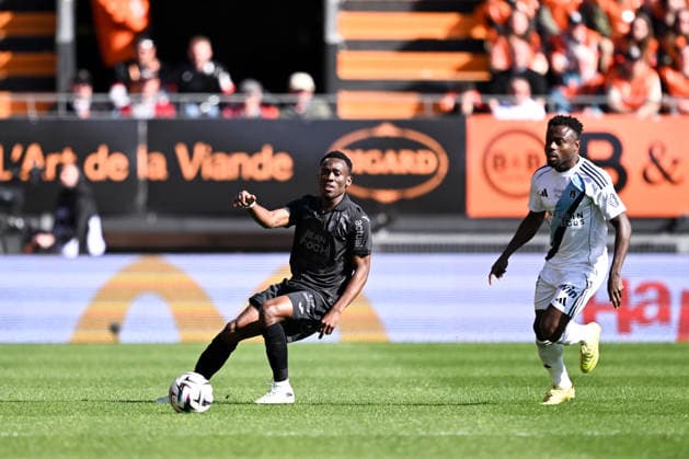 FC Lorient v Paris FC - Ligue 1 McDonald s 2025 2026 62 Arthur AVOM (fcl) during the Ligue 1 McDonald s match between Lorient and Paris at Stade du Moustoir on April 5, 2026 in Lorient, France. Lorient France  Copyright: xFEPx 776348339