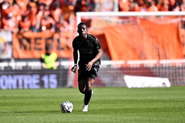 FC Lorient v Paris FC - Ligue 1 McDonald s 2025 2026 62 Arthur AVOM (fcl) during the Ligue 1 McDonald s match between Lorient and Paris at Stade du Moustoir on April 5, 2026 in Lorient, France. Lorient France  Copyright: xFEPx 776348339