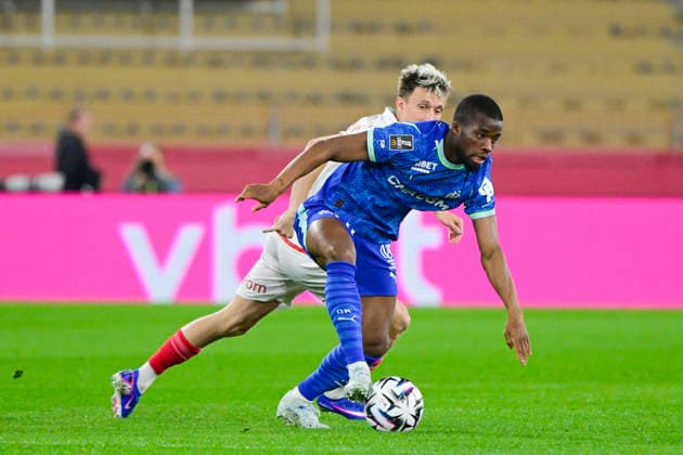FOOTBALL : AS Monaco VS Olympique de Marseille - Ligue 1 McDonald s - 05 04 2026 Hamed TraorÃ (OM) - Ligue 1 McDonald™s match between AS Monaco and Olympique de Marseille on April 5, 2026 at the Louis II Stadium in Monaco. MonacoMonaco  Copyright: xWilliamxCannarellax