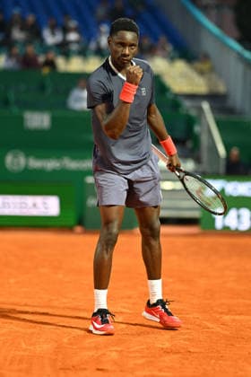 Rolex Monte-Carlo Masters - Moise Kouame (FRA) Moise Kouame (FRA) during his first round at the 2026 Rolex Monte-Carlo Masters in Monte-Carlo, MONACO, on April 5, 2026. Photo by Corinne Dubreuil ABACAPRESS.COM Monte-Carlo Monaco  Copyright: xDubreuilxCorinne ABACAx