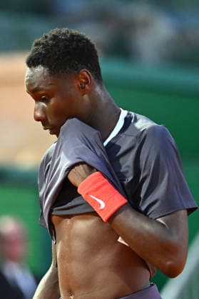 Rolex Monte-Carlo Masters - Moise Kouame (FRA) Moise Kouame (FRA) during his first round at the 2026 Rolex Monte-Carlo Masters in Monte-Carlo, MONACO, on April 5, 2026. Photo by Corinne Dubreuil ABACAPRESS.COM Monte-Carlo Monaco  Copyright: xDubreuilxCorinne ABACAx
