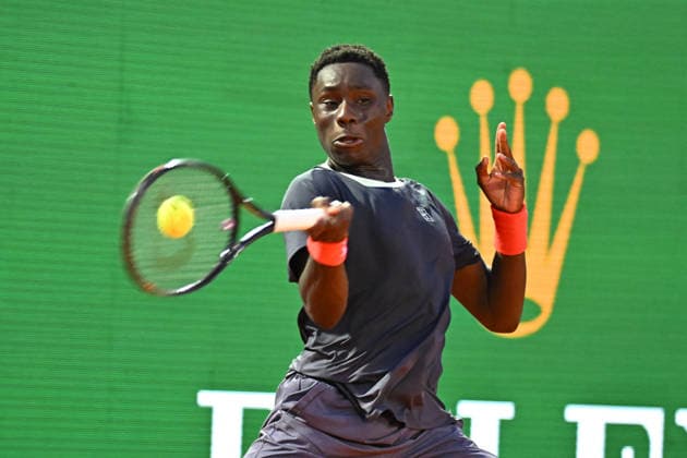Rolex Monte-Carlo Masters - Moise Kouame (FRA) Moise Kouame (FRA) during his first round at the 2026 Rolex Monte-Carlo Masters in Monte-Carlo, MONACO, on April 5, 2026. Photo by Corinne Dubreuil ABACAPRESS.COM Monte-Carlo Monaco  Copyright: xDubreuilxCorinne ABACAx