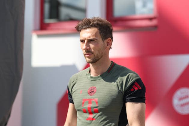 Leon Goretzka (FC Bayern Muenchen, 08), GER, Abschlusstraining, FC Bayern Muenchen, Fussball, UEFA Champions League, Viertelfinale, Hinspiel, Saison 2025 2026, 06.04.2026, GER, Abschlusstraining, FC Bayern Muenchen, Fussball, UEFA Champions League, Viertelfinale, Hinspiel, Saison 2025 2026, 06.04.2026 Muenchen Copyright: xEibner-Pressefoto JennixMaulx EP_JML