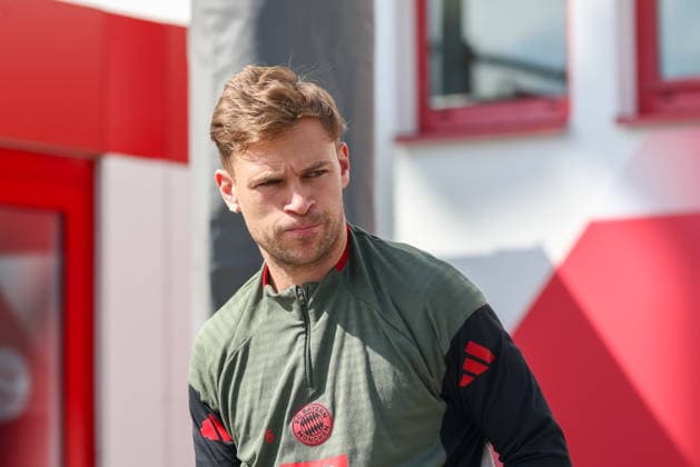 Joshua Kimmich (FC Bayern Muenchen, 06), GER, Abschlusstraining, FC Bayern Muenchen, Fussball, UEFA Champions League, Viertelfinale, Hinspiel, Saison 2025 2026, 06.04.2026, GER, Abschlusstraining, FC Bayern Muenchen, Fussball, UEFA Champions League, Viertelfinale, Hinspiel, Saison 2025 2026, 06.04.2026 Muenchen Copyright: xEibner-Pressefoto JennixMaulx EP_JML