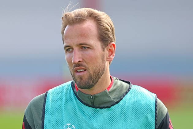 9 Harry Kane, Portraet, Portrait, Fussball Abschlusstraining vor UEFA Champions League Spiel Real Madrid CF - FC Bayern München 06.04.2026 Trainingsgelände, Säbenerstr. FOTO: Mladen Lackovic LakoPress