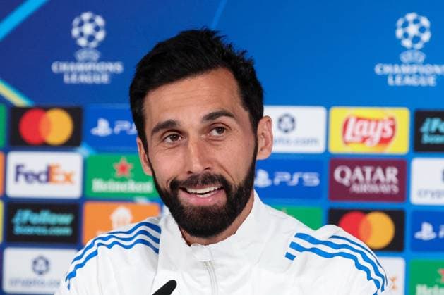 Cheftrainer Alvaro Arbeloa (Real Madrid), Real Madrid, Fussball, Maenner, UEFA Champions League, Saison 2025 2026, Pressekonferenz nach dem Abschlusstraining vor dem Viertelfinal-Hinspiel (Quarter Finals 1st Leg) gegen den FC Bayern Muenchen, 06.04.2026 Valdebebas bei Madrid Madrid Spanien