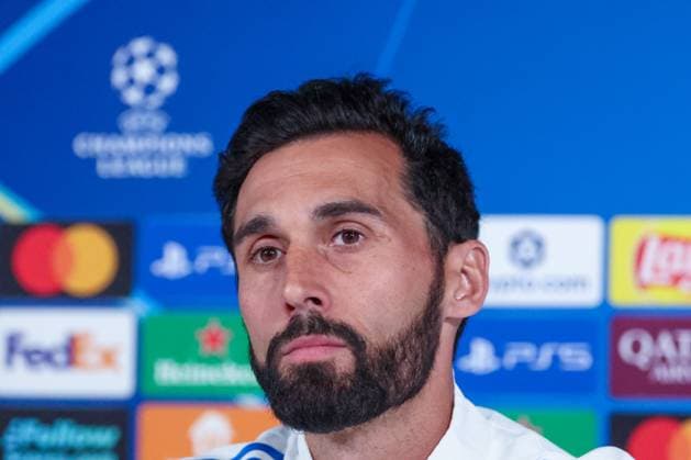 Cheftrainer Alvaro Arbeloa (Real Madrid), Real Madrid, Fussball, Maenner, UEFA Champions League, Saison 2025 2026, Pressekonferenz nach dem Abschlusstraining vor dem Viertelfinal-Hinspiel (Quarter Finals 1st Leg) gegen den FC Bayern Muenchen, 06.04.2026 Valdebebas bei Madrid Madrid Spanien