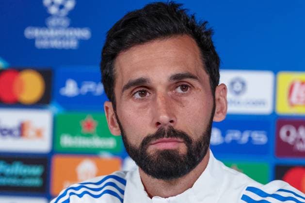 Cheftrainer Alvaro Arbeloa (Real Madrid), Real Madrid, Fussball, Maenner, UEFA Champions League, Saison 2025 2026, Pressekonferenz nach dem Abschlusstraining vor dem Viertelfinal-Hinspiel (Quarter Finals 1st Leg) gegen den FC Bayern Muenchen, 06.04.2026 Valdebebas bei Madrid Madrid Spanien
