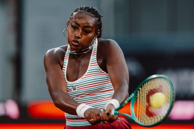 TENNIS - WTA, Tennis Damen Upper Austria Ladies Linz LINZ,AUSTRIA,06.APR.26 - TENNIS - WTA Tour, Upper Austria Ladies Linz. Image shows Alycia Parks (USA).  GEPAxpictures xAlexanderxSolc