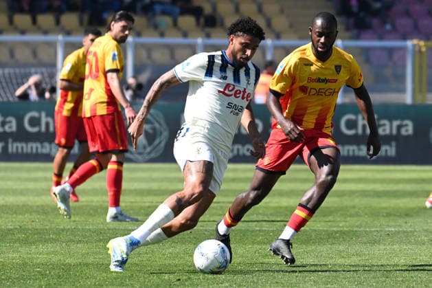 Dos Santos Ederson (Atalanta BC) in action during US Lecce vs Atalanta BC, Italian soccer Serie A match in Lecce, Italy, April 06 2026  Copyright: xPasqualexGolia IPAxSportx xipa-agency.netx xx IPA_73786917 IPA_Agency_IPA73786917