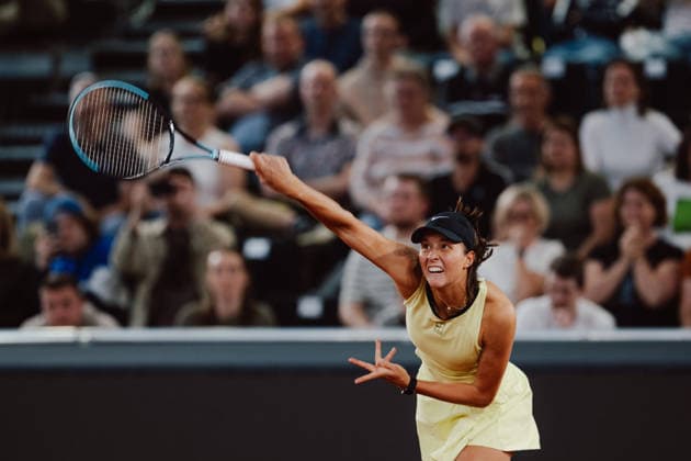 TENNIS - WTA, Tennis Damen Upper Austria Ladies Linz LINZ,AUSTRIA,06.APR.26 - TENNIS - WTA Tour, Upper Austria Ladies Linz. Image shows Lilli Tagger (AUT).  GEPAxpictures xAlexanderxSolc