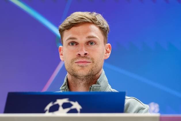 Joshua Kimmich 6 (FC Bayern Muenchen), Pressekonferenz, FC Bayern Muenchen, Fussball, Maenner, UEFA Champions League, Saison 2025 2026, Pressekonferenz vor dem Viertelfinal-Hinspiel (Quarter Finals 1st Leg) gegen Real Madrid, 06.04.2026 Madrid Madrid Spanien