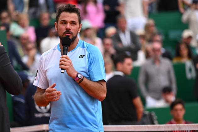 Rolex Monte-Carlo Masters - Men s Singles - S Baez v S Wawrinka Stan Wawrinka (SUI) during his first and last round match at the 2026 Rolex Monte-Carlo Masters in Monte-Carlo, MONACO, on April 6th, 2026. Photo by Corinne Dubreuil ABACAPRESS.COM Monte Carlo Monaco  Copyright: xDubreuilxCorinne ABACAx