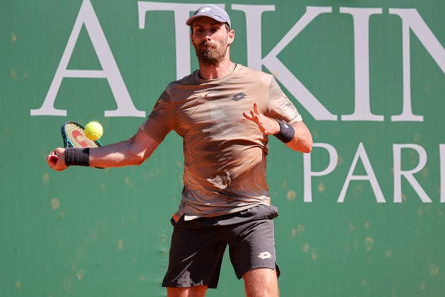 Norbert GOMBOS (SVK) during ATP, Tennis Herren Challenger Monza, International Tennis match in Monza, Italy, April 07 2026  Copyright: xRobertaxCorradin IPAxSportx xipa-agency.netx xx IPA_73803431 IPA_Agency_IPA73803431