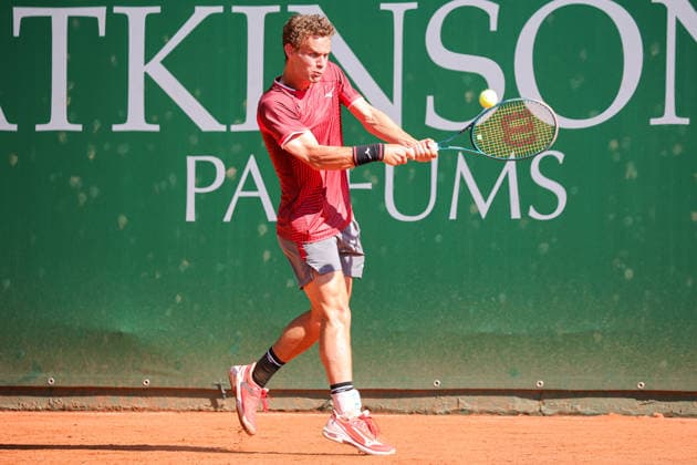 Luca VAN ASSCHE (FRA) during ATP, Tennis Herren Challenger Monza, International Tennis match in Monza, Italy, April 07 2026  Copyright: xRobertaxCorradin IPAxSportx xipa-agency.netx xx IPA_73803408 IPA_Agency_IPA73803408