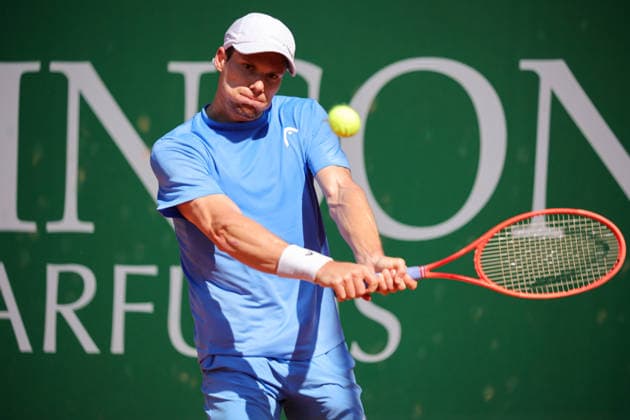 Sandro KOPP (AUT) during ATP, Tennis Herren Challenger Monza, International Tennis match in Monza, Italy, April 07 2026  Copyright: xRobertaxCorradin IPAxSportx xipa-agency.netx xx IPA_73803419 IPA_Agency_IPA73803419
