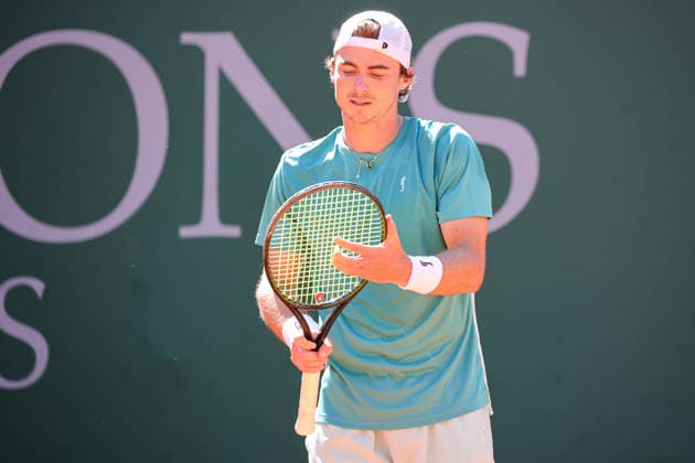 Timofej Skatov (KAZ) during ATP, Tennis Herren Challenger Monza, International Tennis match in Monza, Italy, April 07 2026  Copyright: xRobertaxCorradin IPAxSportx xipa-agency.netx xx IPA_73803430 IPA_Agency_IPA73803430