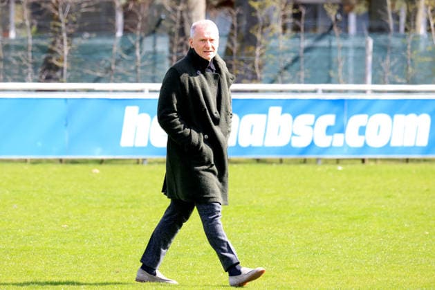 DEU, DFL, 2. FBL Hertha BSC, Training, 07.04.2026, Sportforum, Berlin, DEU, DFL, 2. FBL Hertha BSC, Training, im Bild Dr. Peter Goerlich - Geschaeftsfuehrung DFL - regulations prohibit any use of Photographs as image sequences and or quasi-video