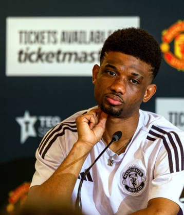 Manchester United, ManU press conference, PK, Pressekonferenz Carton House, Kildare 7 4 2026 Amad Diallo Amad Diallo 7 4 2026  Copyright: x INPHO GracexHaltonx GH_29562 copy