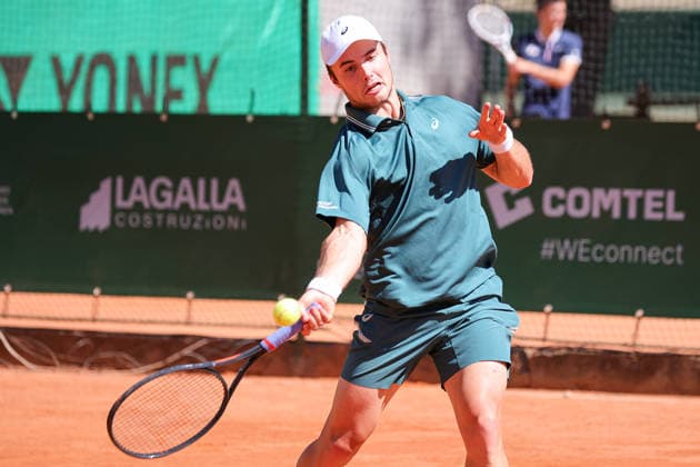 Arthur FERY (GBR) during ATP, Tennis Herren Challenger Monza, International Tennis match in Monza, Italy, April 07 2026  Copyright: xRobertaxCorradin IPAxSportx xipa-agency.netx xx IPA_73806283 IPA_Agency_IPA73806283