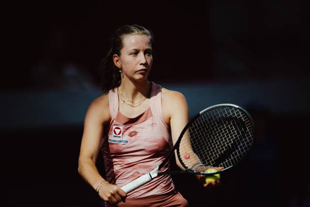 TENNIS - WTA, Tennis Damen Upper Austria Ladies Linz LINZ,AUSTRIA,07.APR.26 - TENNIS - WTA Tour, Upper Austria Ladies Linz. Image shows Sinja Kraus (AUT).  GEPAxpictures xAlexanderxSolc