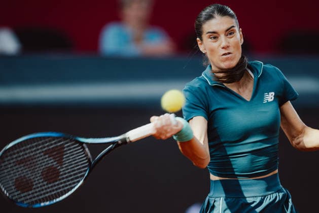 TENNIS - WTA, Tennis Damen Upper Austria Ladies Linz LINZ,AUSTRIA,07.APR.26 - TENNIS - WTA Tour, Upper Austria Ladies Linz. Image shows Sorana Cirstea (ROU).  GEPAxpictures xAlexanderxSolc