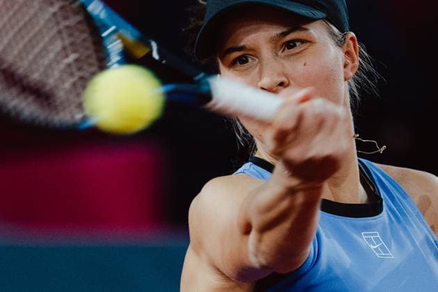 TENNIS - WTA, Tennis Damen Upper Austria Ladies Linz LINZ,AUSTRIA,07.APR.26 - TENNIS - WTA Tour, Upper Austria Ladies Linz. Image shows Lilli Tagger (AUT).  GEPAxpictures xAlexanderxSolc