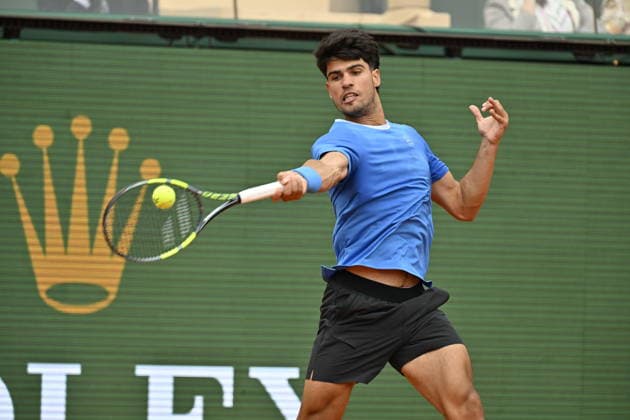 Tennis - Monte Carlo Rolex Masters 2026 - ATP, Tennis Herren - 07 04 2026 - Tennis - Monte Carlo Rolex Masters 2026 - ATP - 07 04 2026 - Carlos Alcaraz - Espagne Monaco  Copyright: xChryslenexCaillaudx Psnewzx