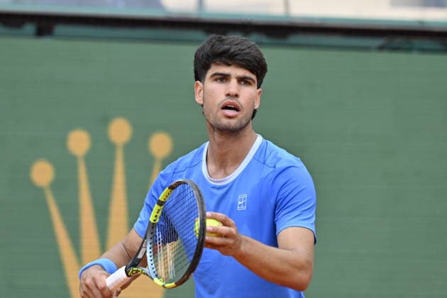 Tennis - Monte Carlo Rolex Masters 2026 - ATP, Tennis Herren - 07 04 2026 - Tennis - Monte Carlo Rolex Masters 2026 - ATP - 07 04 2026 - Carlos Alcaraz - Espagne Monaco  Copyright: xChryslenexCaillaudx Psnewzx