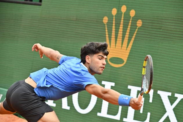 Tennis - Monte Carlo Rolex Masters 2026 - ATP, Tennis Herren - 07 04 2026 - Tennis - Monte Carlo Rolex Masters 2026 - ATP - 07 04 2026 - Carlos Alcaraz - Espagne Monaco  Copyright: xChryslenexCaillaudx Psnewzx