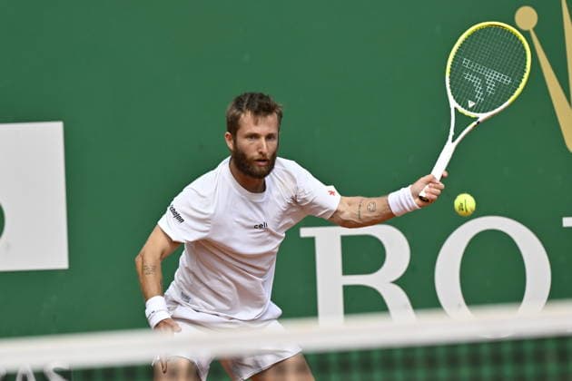 Tennis - Monte Carlo Rolex Masters 2026 - ATP, Tennis Herren - 07 04 2026 - Tennis - Monte Carlo Rolex Masters 2026 - ATP - 07 04 2026 - Corentin Moutet - France Tcheque Monaco  Copyright: xChryslenexCaillaudx Psnewzx